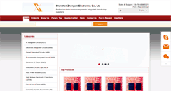 Desktop Screenshot of icpartstock.com